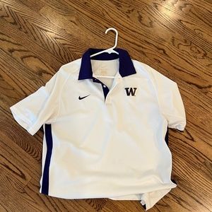 Nike University of Washington polo, Size M